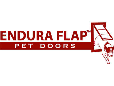 Sliding glass dog door with Endura Flap.